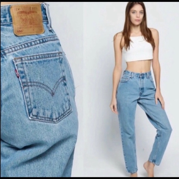 levi high rise mom jeans
